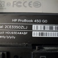Лаптоп HP ProBook 450 GO, снимка 4 - Лаптопи за дома - 24863921