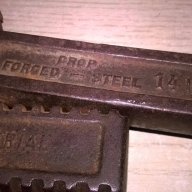 АНТИКА-drop forged-steel 14 in-40см-с дървена дръжка-внос швеицария, снимка 11 - Други инструменти - 18429878