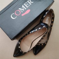 Дамски елегантни обувки "Comer" 38 номер, снимка 1 - Дамски обувки на ток - 22576908