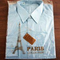Мъжка елегантна риза "Paris Collection" (чисто нова), снимка 1 - Ризи - 18019673