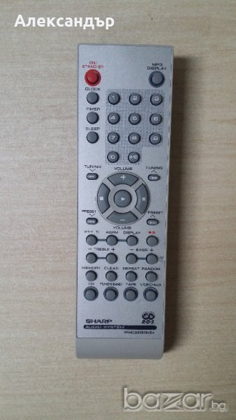 Дистанционно SHARP RRMCG0080SJSA, снимка 1