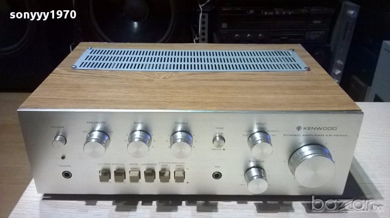 Kenwood ka-1600g stereo amplifier-japan-внос швеицария, снимка 1