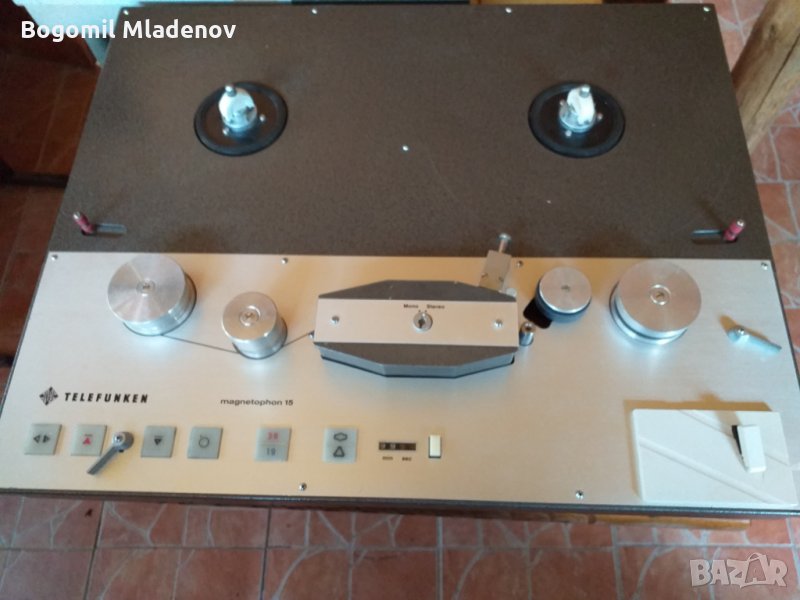 Telefunken M15 1/4" Analogue Mastering Tape Recorder, снимка 1