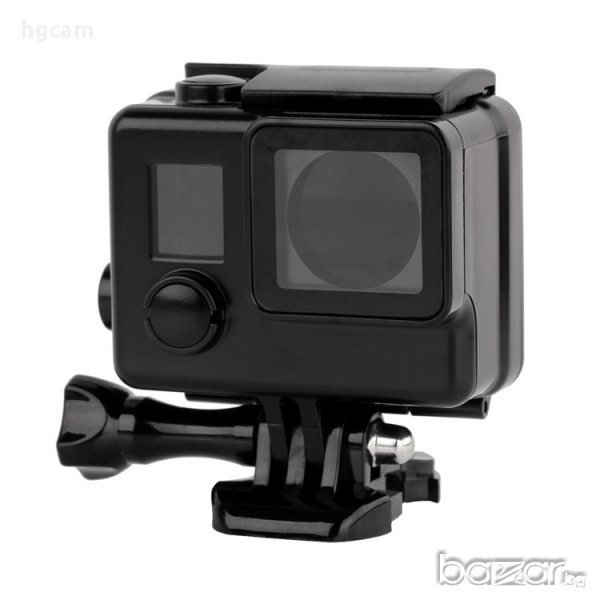 Водоустойчив корпус Black Series за GoPro Hero 3+/4, Черен, снимка 1