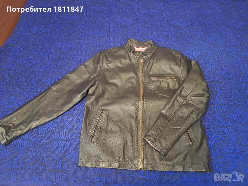 Мъжко кожено яке , снимка 1