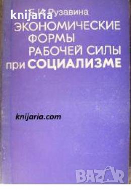 Экономические формы рабочей силы при социализме , снимка 1
