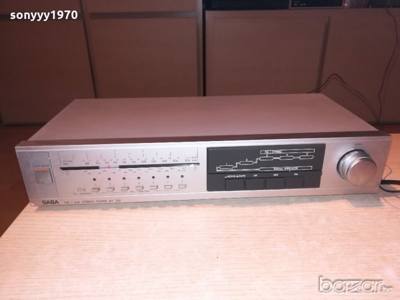saba mt150-stereo tuner-внос франция, снимка 1