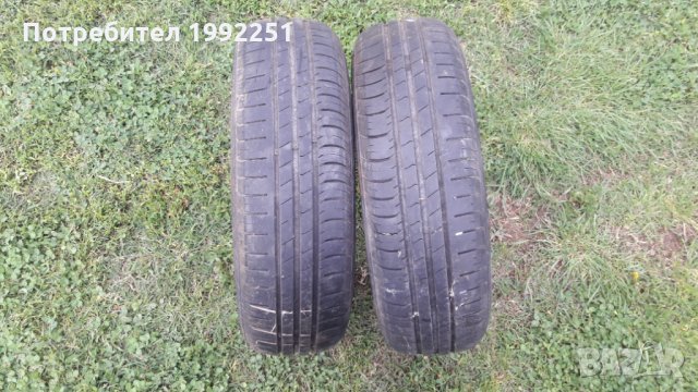 2бр летни гуми HANKOOK KinergyEco 155/65R14 DOT1112 6mm дълбочина на шарката. Цената е за 2бр., снимка 5 - Гуми и джанти - 25354603
