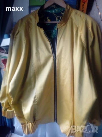 Двулицево яке  в синьо и жълто , снимка 1