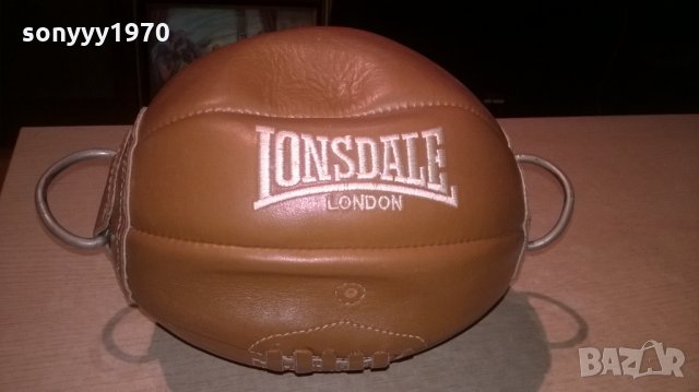 lonsdale-london-боксова круша с халки-26х23см-внос англия, снимка 4 - Бокс - 23589019