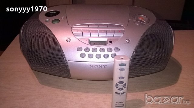 sony cfd-s300l tuner/tape/cd/aux/optical+remote-от швеицария, снимка 1 - Ресийвъри, усилватели, смесителни пултове - 18886630
