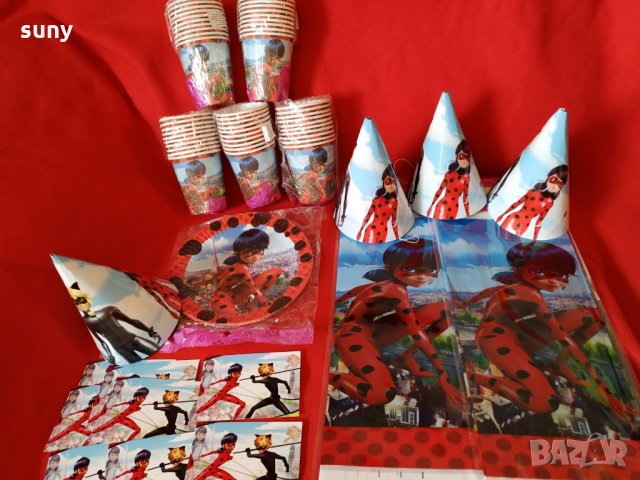 Парти артикули Калинката и черния котарак