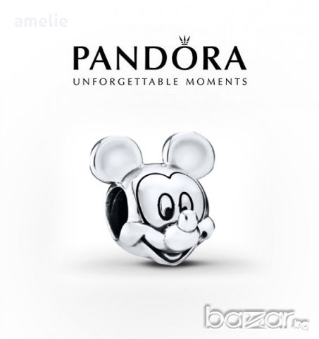 Черен Петък! Талисман Pandora Disney Mickey. Колекция Amélie, снимка 1 - Други - 18683773