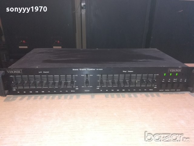 visonik ak-8020-equalizer-made in japan-внос швеицария, снимка 2 - Ресийвъри, усилватели, смесителни пултове - 21150134