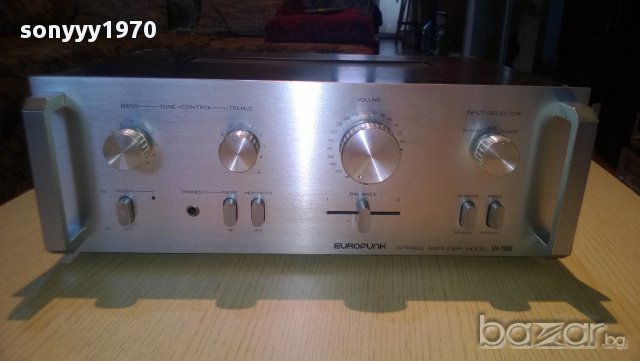 eurofunk model-efa 2000-stereo amplifier-made in japan-нов внос от швеицария, снимка 9 - Ресийвъри, усилватели, смесителни пултове - 9222696