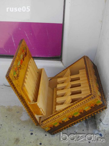 Кутия за цигари пирографирана - 1, снимка 7 - Други ценни предмети - 15192571