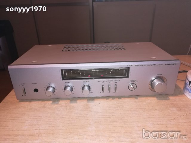 sanyo stereo amplifier-made in japan-внос швеицария, снимка 14 - Ресийвъри, усилватели, смесителни пултове - 20743304