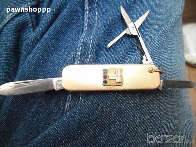 Giesen & Forsthoff Solingen джобно ножче 12карата!, снимка 3 - Ножове - 18326201