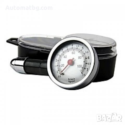 Манометър метален за гуми 1бр.