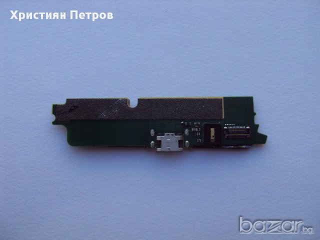 Долна платка с микрофон + антена + зареждане за Lenovo A859, снимка 1 - Калъфи, кейсове - 13438350