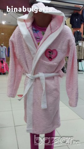 Ново ! Уникален детски халат за баня модел модел " Мини  Маус " " Minnie Mouse ", снимка 1 - За банята - 13960180