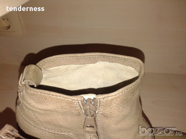 Оригинални дамски боти от естествена кожа, снимка 11 - Дамски боти - 16474724