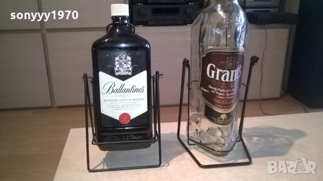 *ballantine & grants-налична-голями празни бутилки, снимка 4 - Колекции - 24632589