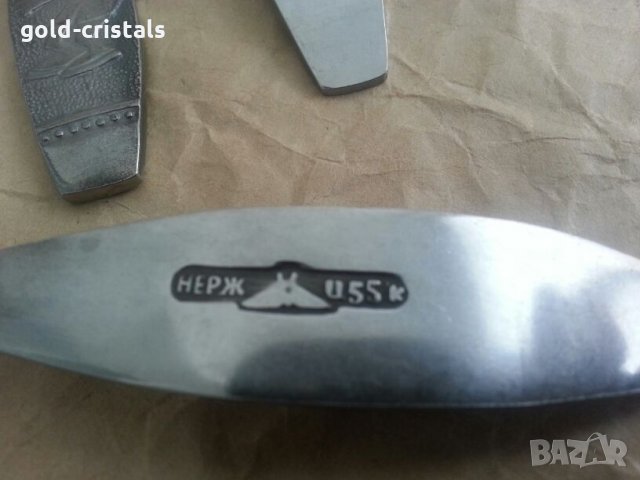 Руски комплект  прибори за хранене, снимка 5 - Антикварни и старинни предмети - 24069798