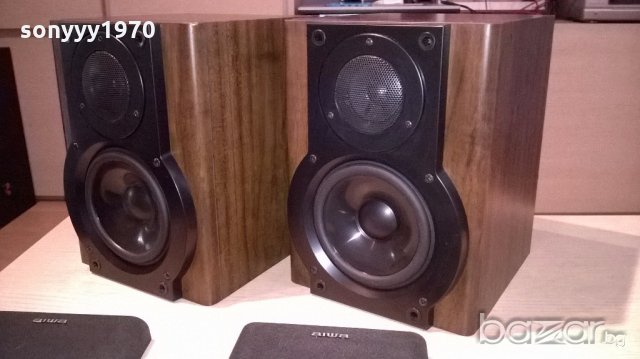 aiwa sx-lm10-2бр тонколони-27х24х29см-внос швеицария, снимка 5 - Тонколони - 18694333