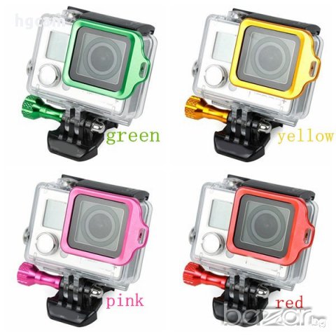 Защитен метален пръстен за обектива на предпазния корпус на Gopro Hero 3+ и 4 , снимка 12 - Други - 17102515