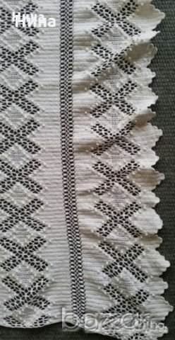 Ръчно плетено покривало за легло- 2бр. Ново., снимка 4 - Покривки за легло - 11505387
