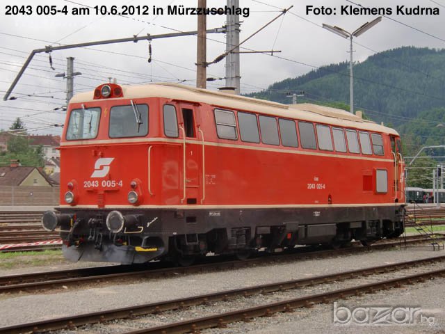 OBB 2043 Diesel lok, Piko compatible / ОББ 2043 Дизелов локомотив , снимка 4 - Други спортове - 11686682