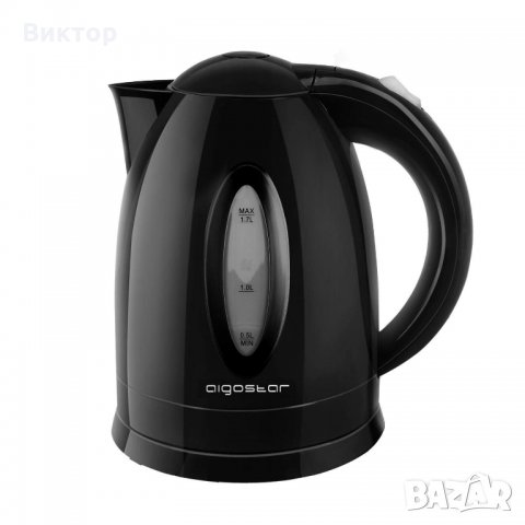 Кана за гореща вода  BPA-freе Aigostar Night Star  -2200W, 1,7 Liter,, снимка 5 - Кани - 23307896
