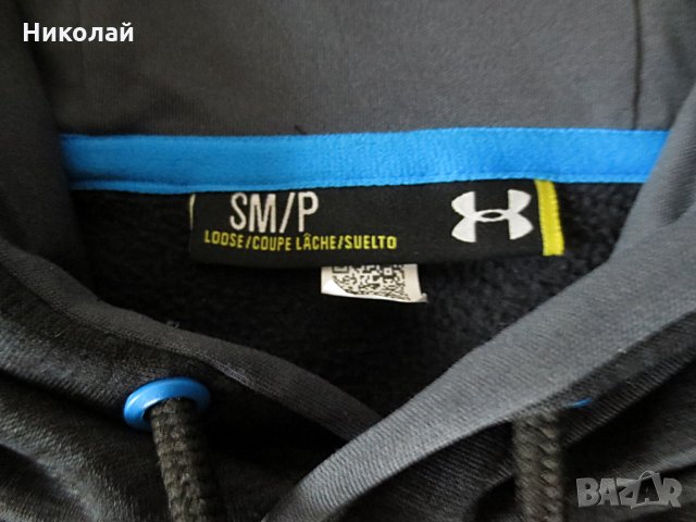 Under Armour Big Logo Fleece Hoodie, снимка 4 - Суичъри - 25116144