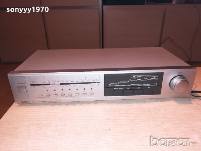 saba mt150-stereo tuner-внос франция, снимка 1 - Ресийвъри, усилватели, смесителни пултове - 21375499