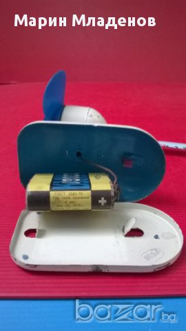 Ретро мини вентилатор-70год, снимка 2 - Антикварни и старинни предмети - 11828865