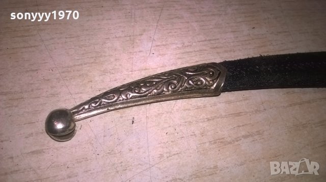нож/кама с кания-внос швеция-24х5см, снимка 8 - Колекции - 25822471
