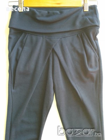 Панталон тип шалвар елегантен за момичéта тъмно син цвят, снимка 1 - Детски панталони и дънки - 13736857