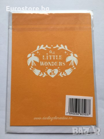 (-55%) Картички с плик Little Wonders Darling Clementine, снимка 11 - Други - 25341838