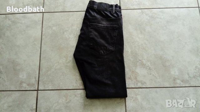zara man оригинал jeans размер 32 skinny fit цвят тъмно сив мъжки дънки, снимка 9 - Дънки - 22485448