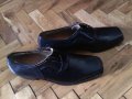 Официални черни обувки-естествена кожа-мъжки №41 стелка 265мм, снимка 1 - Официални обувки - 17417950