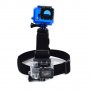 Еластична стойка за глава с ротационен адаптер за две екшън камери, снимка 1 - Камери - 16474679