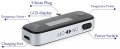 FM трансмитер с 3.5мм аудио жак подходящ за телефон, таблет и др., снимка 4