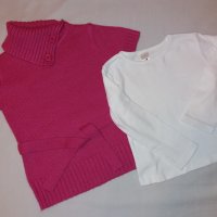 Пуловер с блузка размер 110, снимка 5 - Детски Блузи и туники - 20475718