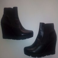 Чисто нови черни обувки, снимка 1 - Дамски ежедневни обувки - 17626331