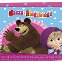Детско портмоне Маша и мечока, за момиче Код: 059447, снимка 1 - Други - 26140022