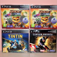 Нови ps3,Ratchet,Капитан Америка,Captain America,tit tin,рачет, снимка 1 - Игри за PlayStation - 16072180