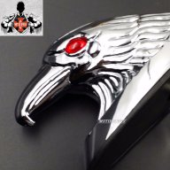 Мотоциклетен хромиран метален орнамент, снимка 3 - Аксесоари и консумативи - 12075773