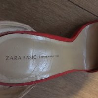 Нови летни боти+подарък Zara Basic сандали р.39, снимка 7 - Сандали - 17236476