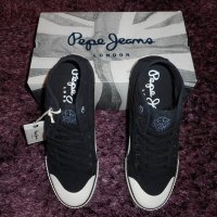 Pepe Jeans INDUSTRY DEEP DYE Black, снимка 2 - Маратонки - 21179992